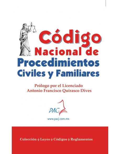 Código Nacional de Procedimientos Civíles y Familiares